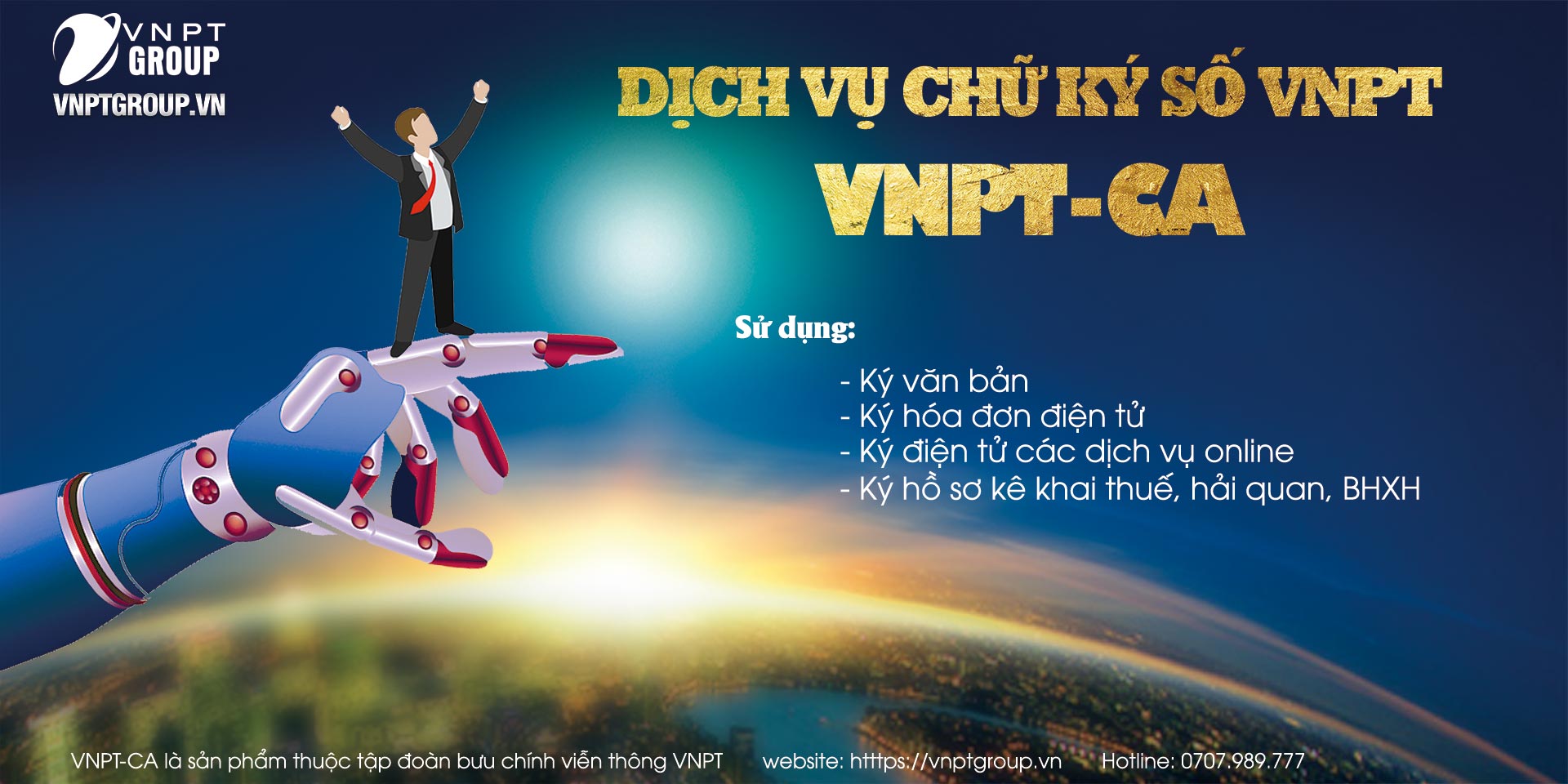 chữ ký số vnpt ca