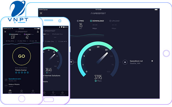 ứng dụng của Speedtest
