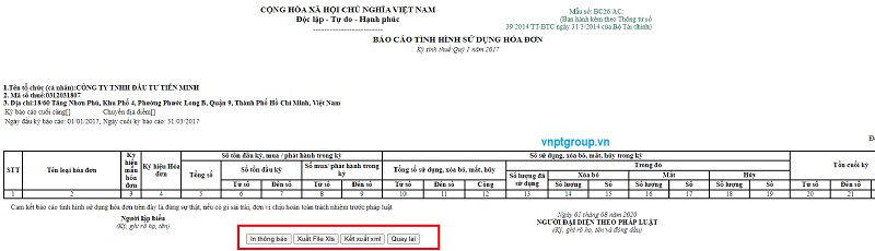 Hướng dẫn lập báo cáo tình hình sử dụng hóa đơn điện tử Siêu Dễ 2 lập báo cáo sử dụng hóa đơn điện tử