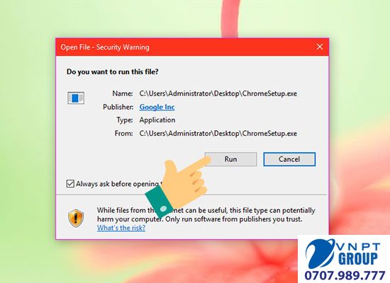 Hướng dẫn tải google chrome cho máy tính và điện thoại 4 hướng dẫn cài đặt google Chrome 4