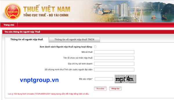 Hướng dẫn tra cứu Mã Số Thuế Cá Nhân Siêu Nhanh 1 Bước 1: Hướng dẫn tra cứu MST cá Nhân