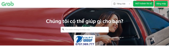 Cách Lấy hóa đơn Grap - In hóa đơn Grap đơn giản 2 Đăng nhập vào tài khoản grap