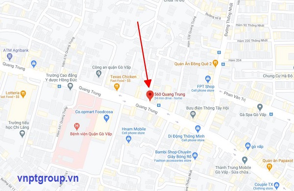Cửa hàng VNPT Quận Gò Vấp TP HCM 2 cua hang vnpt go vap hcm