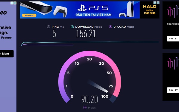 tốc độ internet VNPT