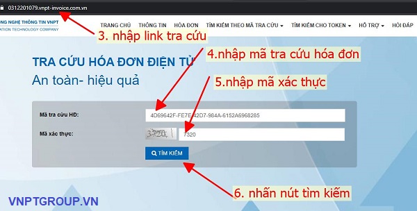 Cách tra cứu hóa đơn điện tử VNPT Nhanh Chóng 2 link tra cứu hóa đơn điện tử vnpt