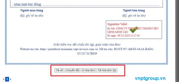 Cách tra cứu hóa đơn điện tử VNPT Nhanh Chóng 4 tải file hóa đơn điện tử vnpt