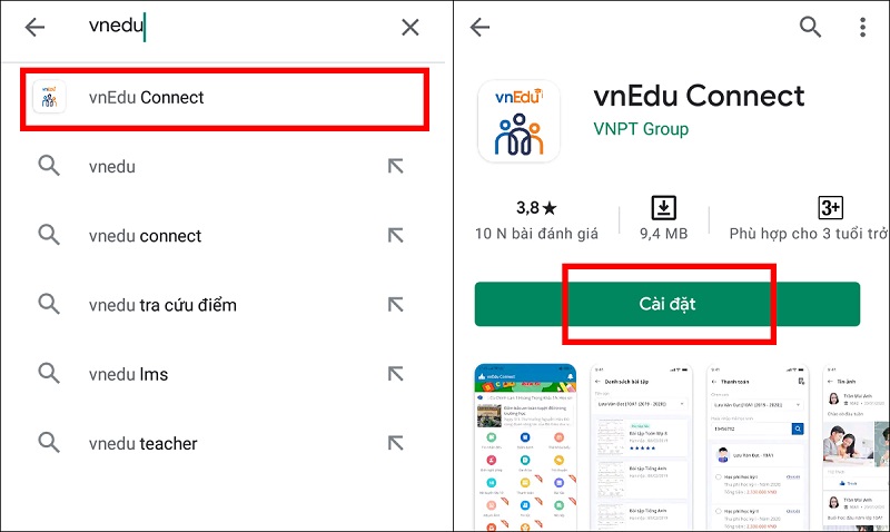 Hướng dẫn sử dụng vnedu tra cứu điểm Siêu Dễ 1 Tải VNEdu tra cứu điểm