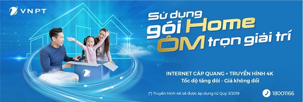 Gói Home TV1 VNPT - 40Mb 2 Gói hometv VNPT