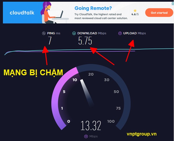 Mạng VNPT Chậm, Cách Kiểm Tra và Khắc Phục 1 Kiểm tra mạng vnpt chậm bằng Speedtest