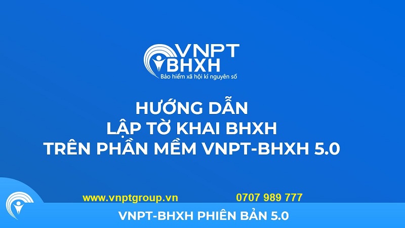 đăng ký phần mềm bhxh vnpt