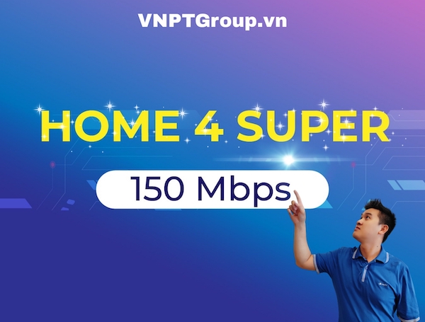 TOP 7+ Gói Internet WIFI VNPT Ở Hải Phòng Nên Xem 4 Home 4 Super VNPT tại Hải Phòng