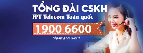 Tổng đài FPT - Đăng ký và báo hư dịch vụ nhà mạng FPT 2 Tổng đài báo hư mạng FPT