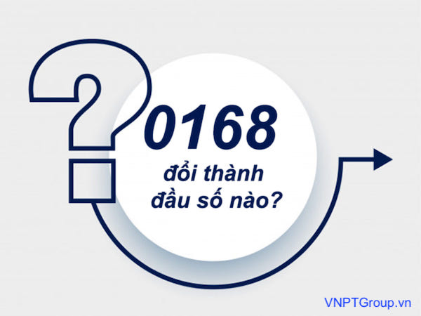 Đầu số 0168 đổi thành gì ?
