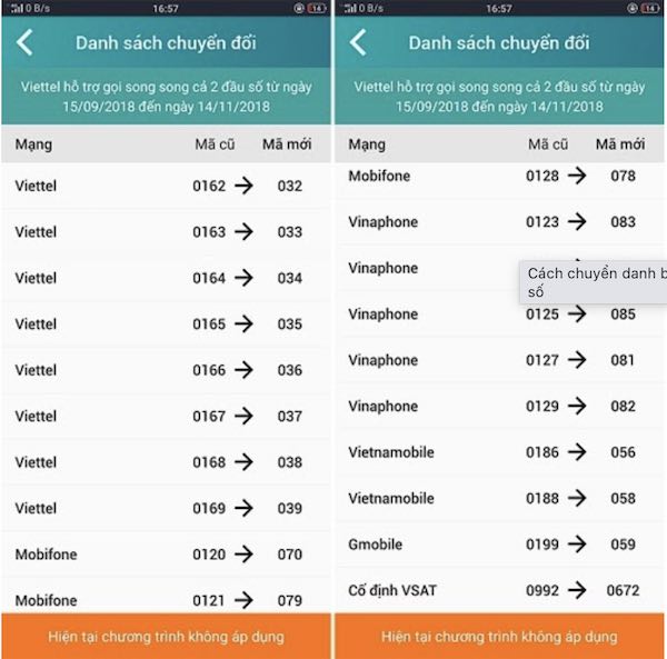# Đầu số 0169 đổi thành gì ? chuyển 11 số sang 10 số 8 app My Viettel cập nhật Đầu số 0169