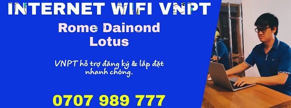 lắp wifi VNPT Tại Rome Diamond Lotus