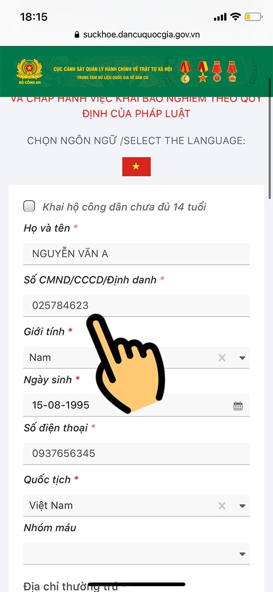 Hướng dẫn tạo Mã QR khai báo y tế suckhoe.dancuquocgia.gov.vn 1 Hướng dẫn tạo Mã QR khai báo y tế
