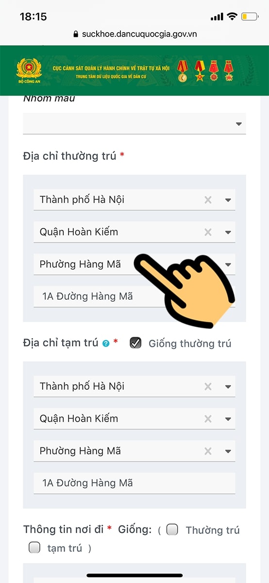 Hướng dẫn tạo Mã QR khai báo y tế suckhoe.dancuquocgia.gov.vn 2 Hướng dẫn tạo Mã QR khai báo y tế 2