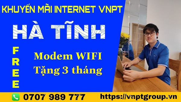 Gói Cước Mạng Internet Cáp Quang VNPT Hà Tĩnh Giá Rẻ 1 "Internet