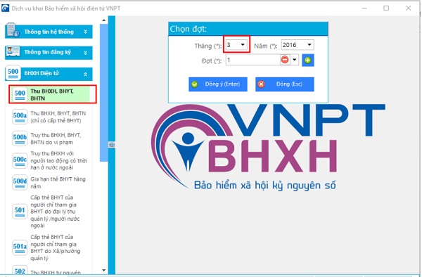 Đăng ký và Gia hạn Phần Mềm BHXH VNPT Đà Nẵng 2 phần mềm BHXH
