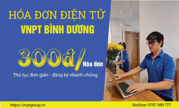 hóa đơn điện tử VNPT tại Bình Dương