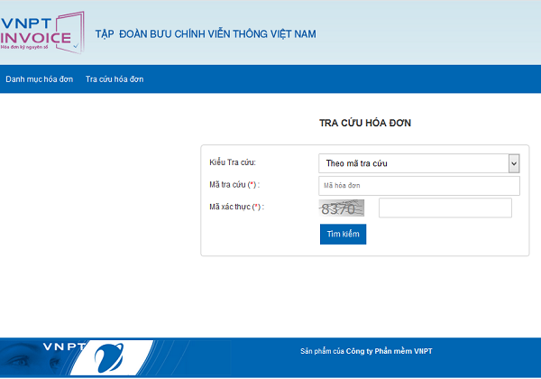 Tra cứu hóa đơn điện tử bằng mã tra cứu