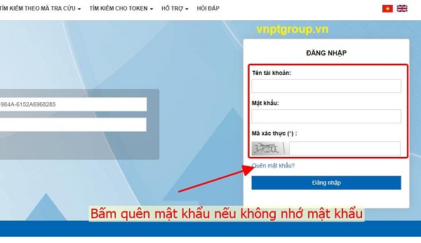 Tra cứu hóa đơn điện tử VNPT bằng tài khoản
