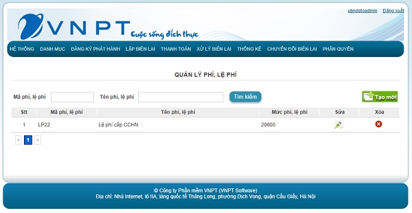 Hướng dẫn phát hành Biên lai điện tử VNPT sử dụng Chữ ký số 1 hướng dẫn xuất biên lại điện tử VNPT