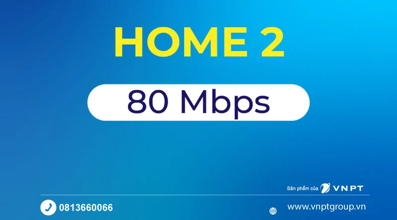 Gói cước 80Mb vnpt