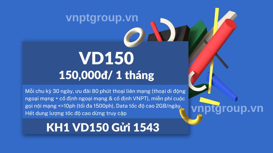 Gói cước VD150 Vinaphone