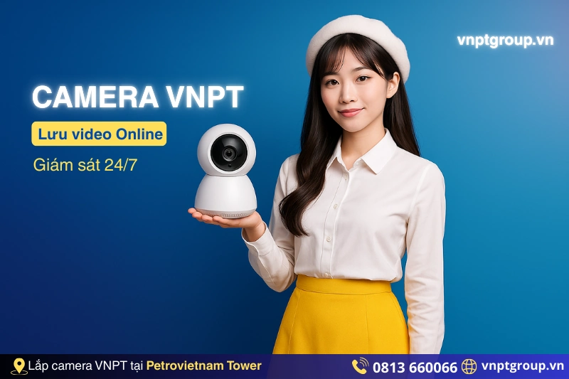 Gói mạng VNPT tại Petrovietnam Tower - LĂP NHANH - Giá rẻ 2 Chi phí camera VNPT cho công ty tại Petrovietnam Tower