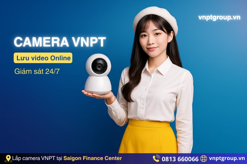 Tư vấn lắp camera VNPT cho văn phòng tại Saigon Finance Center