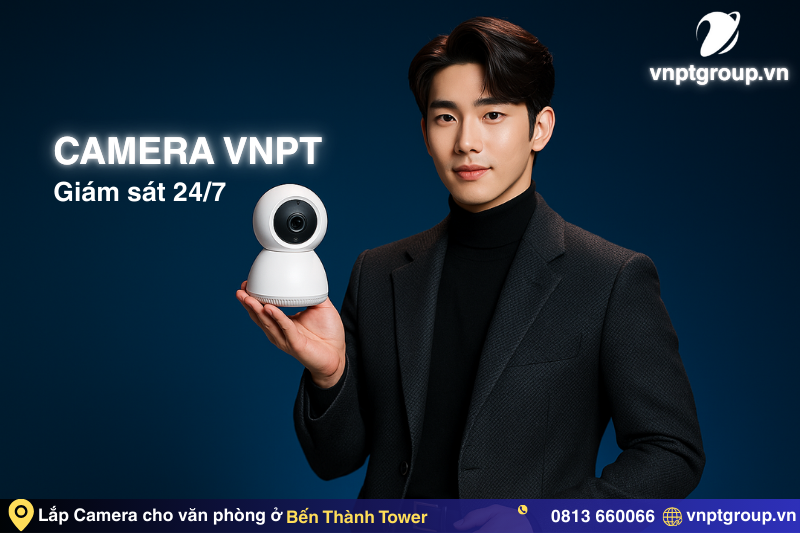 Tư vấn lắp camera VNPT cho văn phòng tại Bến Thành Tower